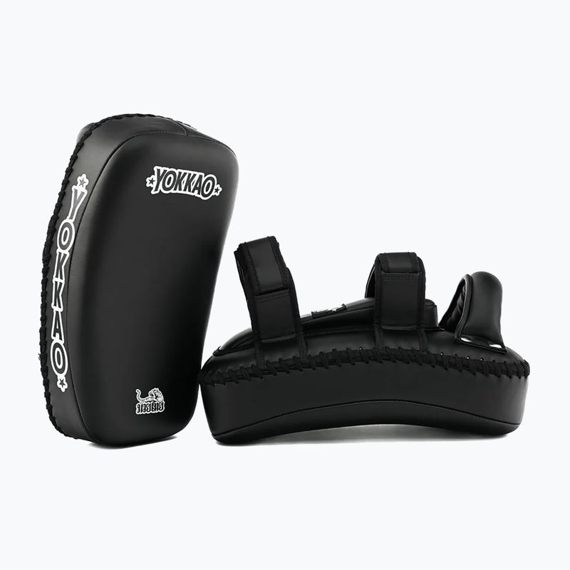 Bersagli da allenamento YOKKAO Freestyle Kicking Pads 2 pcs. black 8