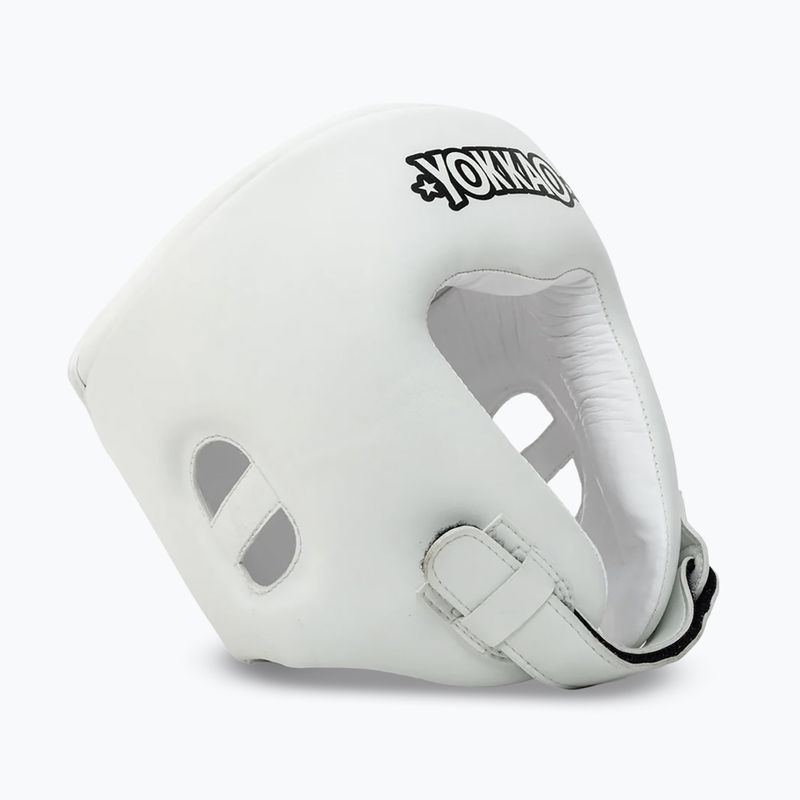 Casco da boxe YOKKAO Competition white 2