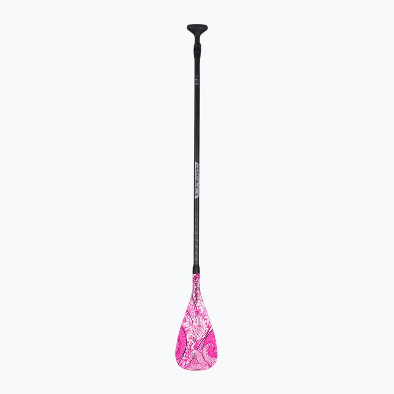 Pagaia da SUP Starboard Enduro Tiki Tech 2 pezzi 26 mm Carbonio S40 blu tech
