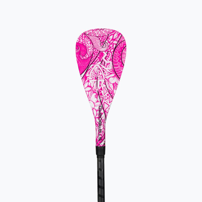 Pagaia da SUP Starboard Enduro Tiki Tech 2 pezzi 26 mm Carbonio S40 blu tech 5