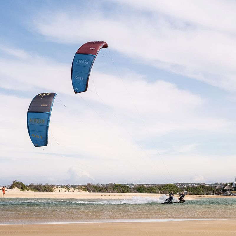 Aquilone da kitesurf Airush One V2 rosso/teal 3