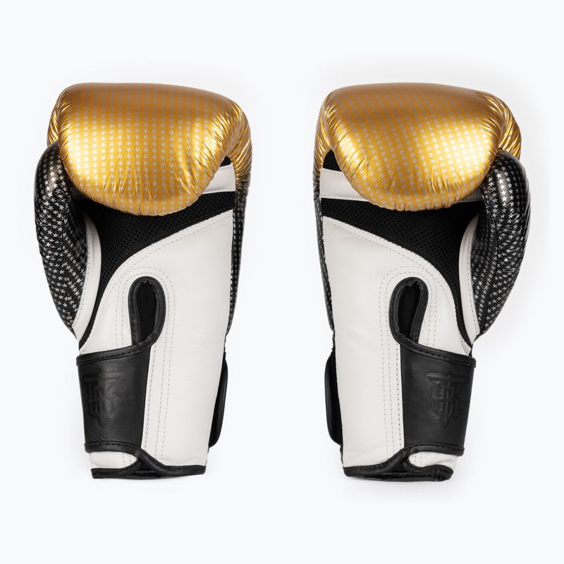 Top King Muay Thai Super Star Guanti da boxe d'oro Air 2