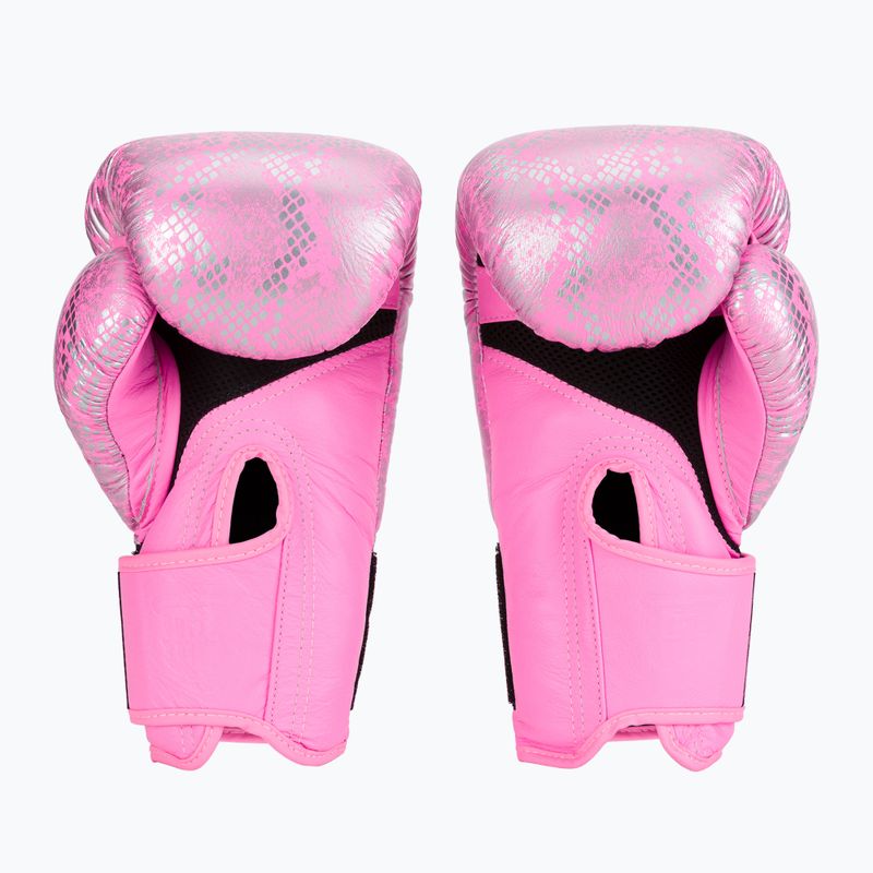 Guantoni da boxe Top King Muay Thai Super Star Air rosa/argento 2