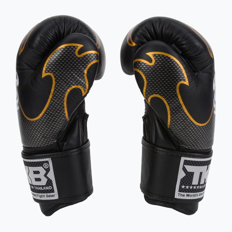 Guanti da boxe Top King Muay Thai Empower nero/argento 4