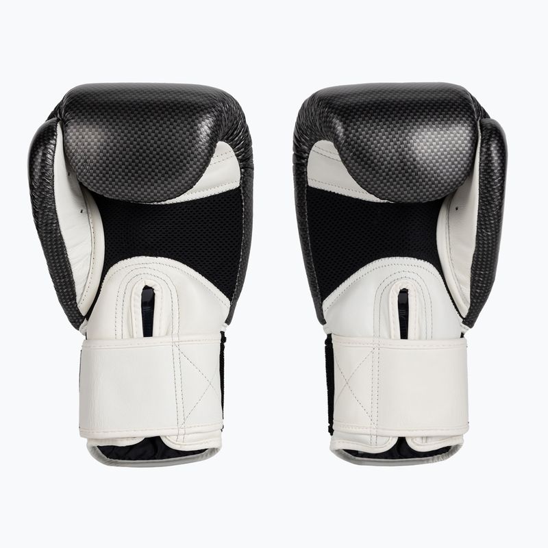 Guantoni da boxe Top King Muay Thai Empower Air bianco/argento 3