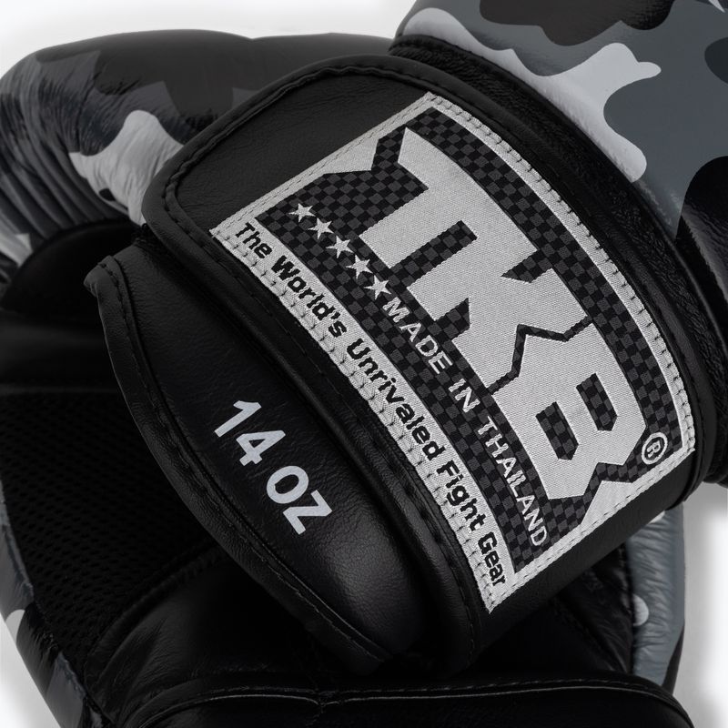 Guantoni da boxe grigi Top King Muay Thai Empower 5