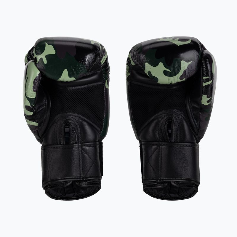 Top King Muay Thai Empower guantoni da boxe verdi 3