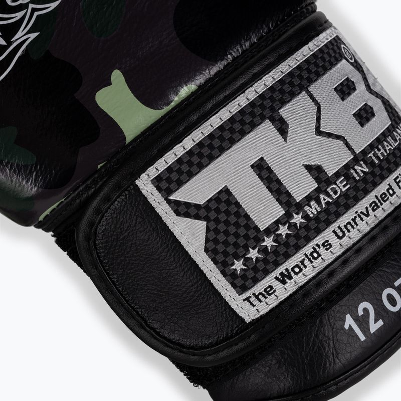 Top King Muay Thai Empower guantoni da boxe verdi 5