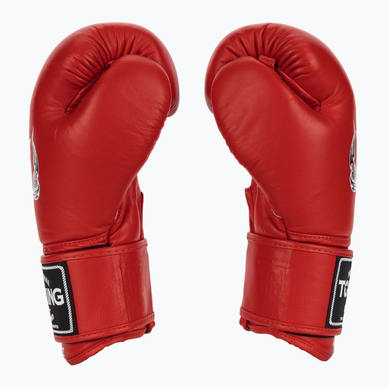 Top King Muay Thai Ultimate guanti da boxe rossi 3