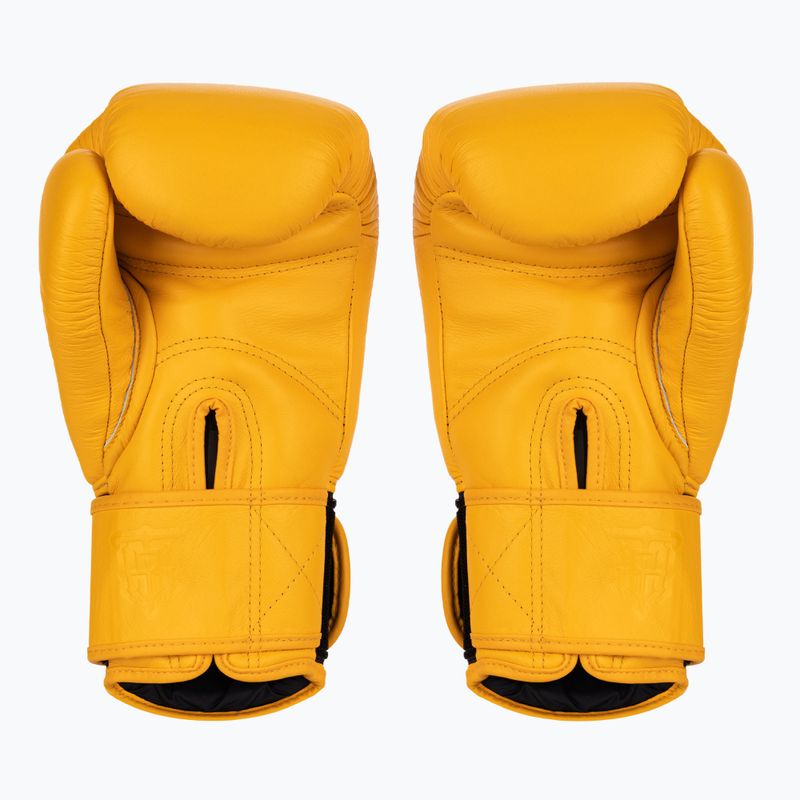 Top King Muay Thai Ultimate guanti da boxe gialli 2