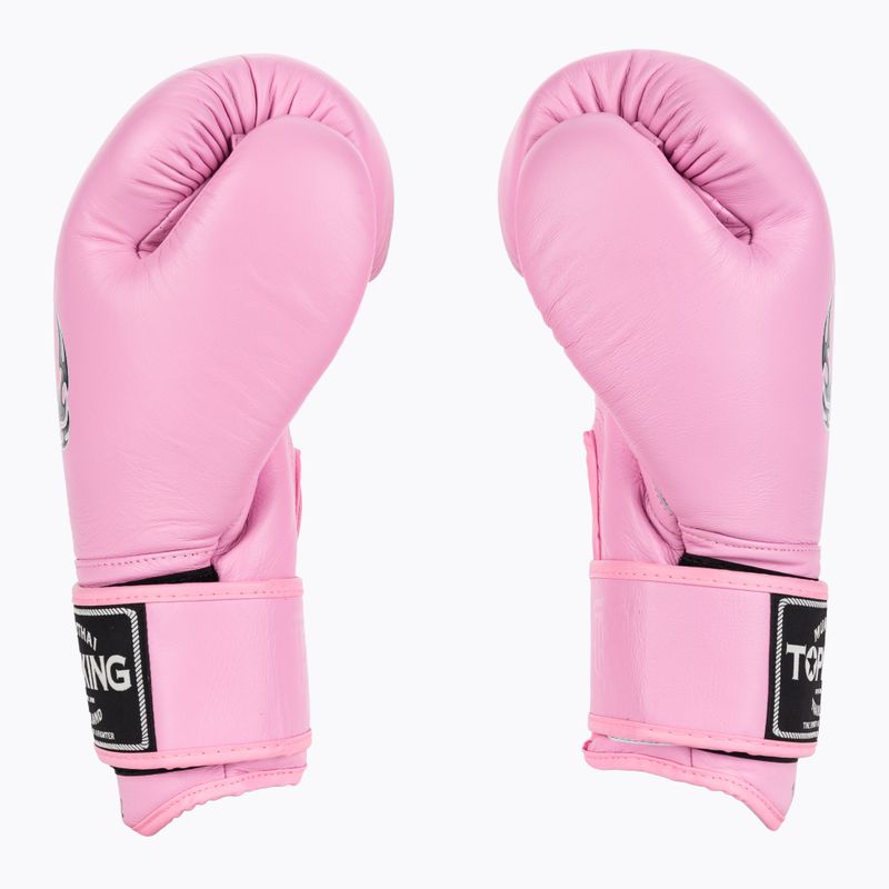 Top King Muay Thai Ultimate guanti da boxe rosa 3