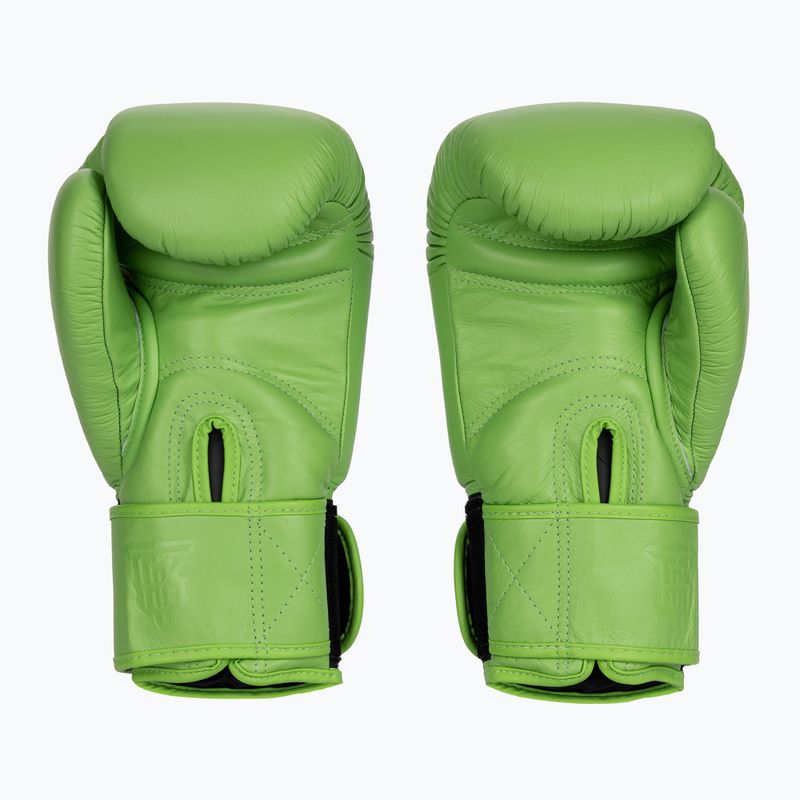 Top King Muay Thai Ultimate guanti da boxe verdi 2
