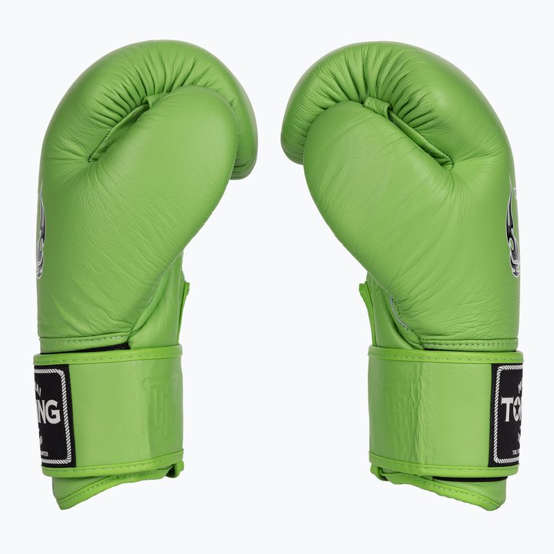 Top King Muay Thai Ultimate guanti da boxe verdi 4