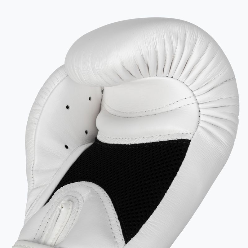 Top King Muay Thai Ultimate Air guantoni da boxe bianchi 4