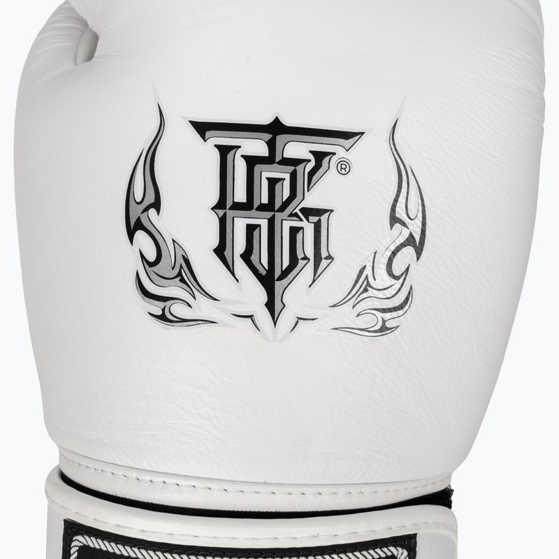Top King Muay Thai Ultimate Air guantoni da boxe bianchi 5