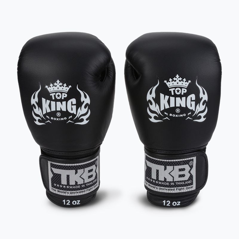 Top King Muay Thai Ultimate Air guantoni da boxe neri