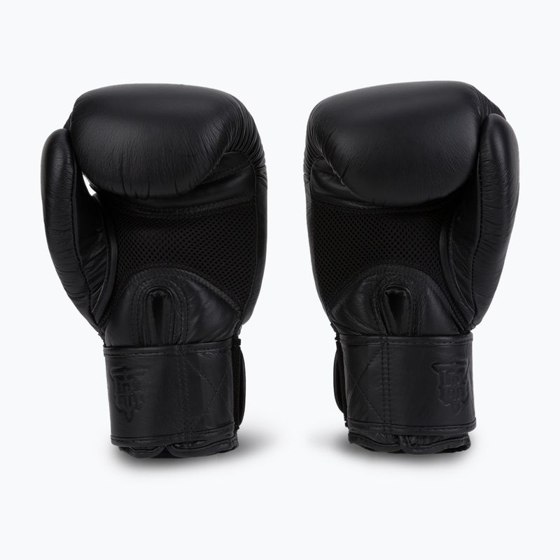 Top King Muay Thai Ultimate Air guantoni da boxe neri 2