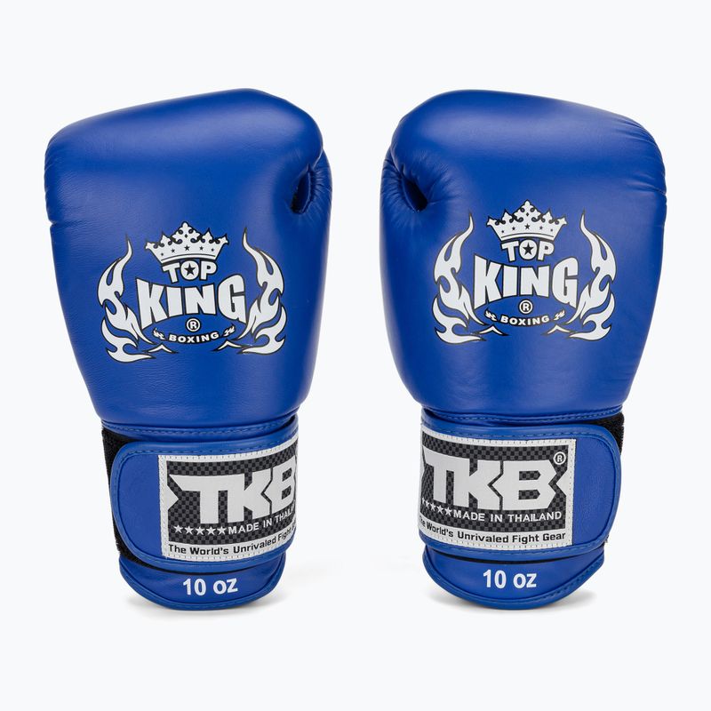 Guantoni da boxe Top King Muay Thai Ultimate Air blu