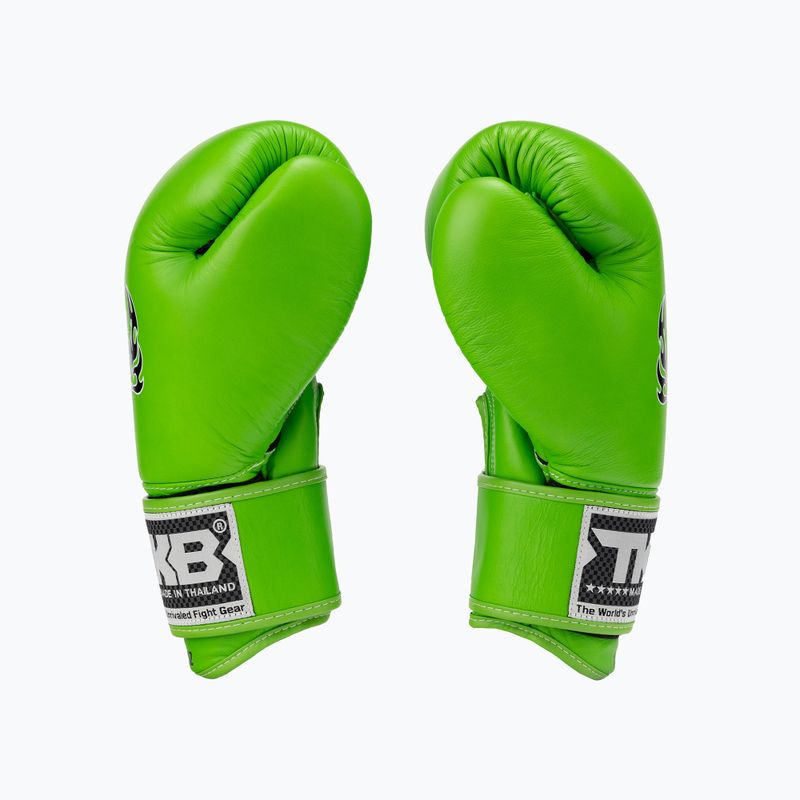 Guantoni da boxe verdi Top King Muay Thai Ultimate Air 4