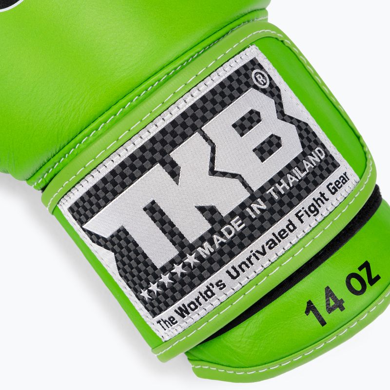 Guantoni da boxe verdi Top King Muay Thai Ultimate Air 5
