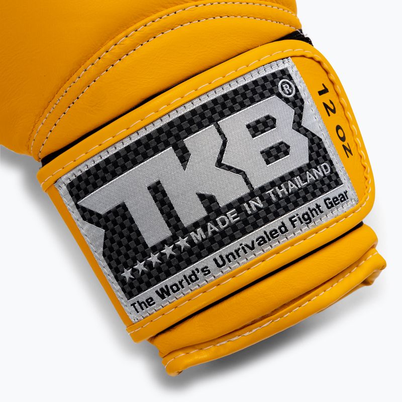 Guanti da boxe Top King Muay Thai Super Air giallo 5