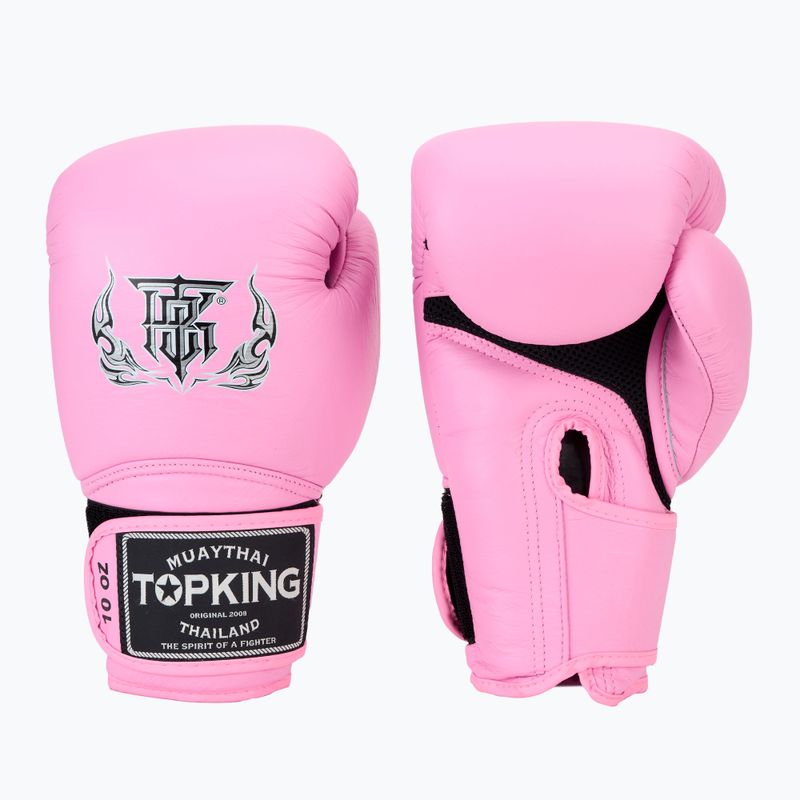Guantoni da boxe rosa Top King Muay Thai Super Air 2