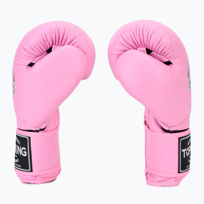 Guantoni da boxe rosa Top King Muay Thai Super Air 4