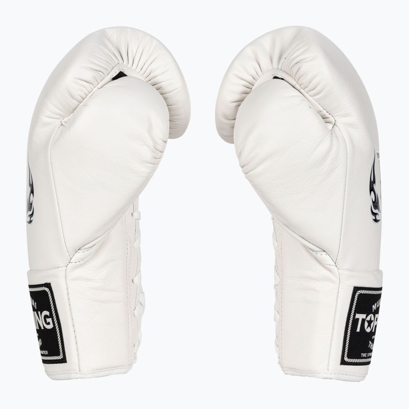 Guantoni da boxe Top King Competition bianchi 3