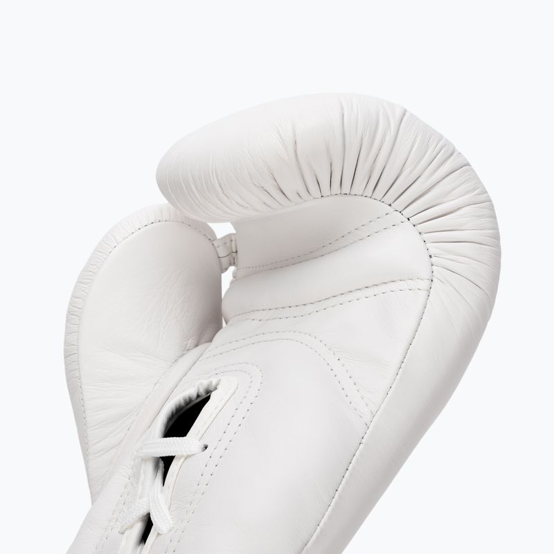Guanti da boxe bianchi Top King Muay Thai Pro 4