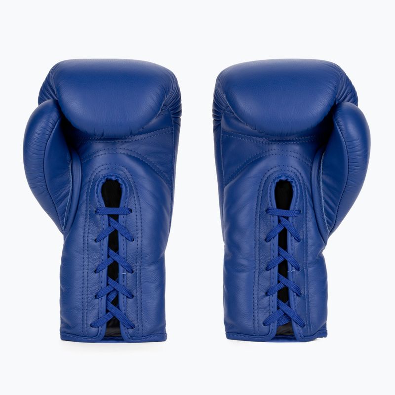 Top King Muay Thai Pro guanti da boxe blu 2