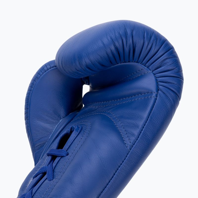 Top King Muay Thai Pro guanti da boxe blu 4