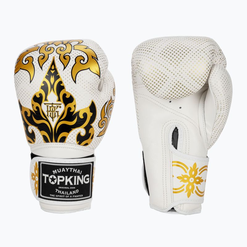 Guantoni da boxe Top King Kanok bianco