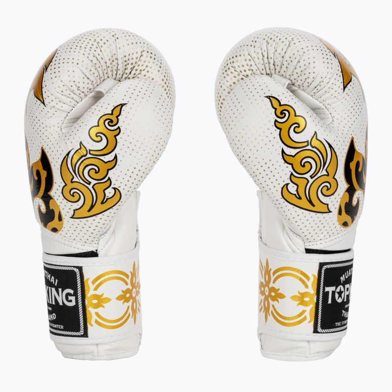 Guantoni da boxe Top King Kanok bianco 3