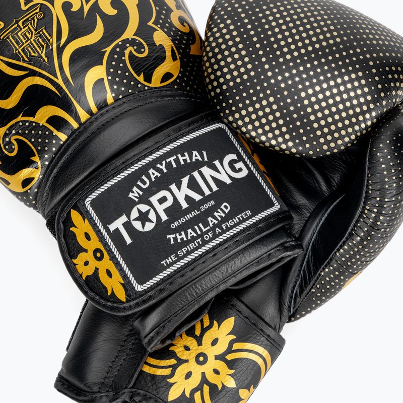 Guanti da boxe Top King Kanok nero 4