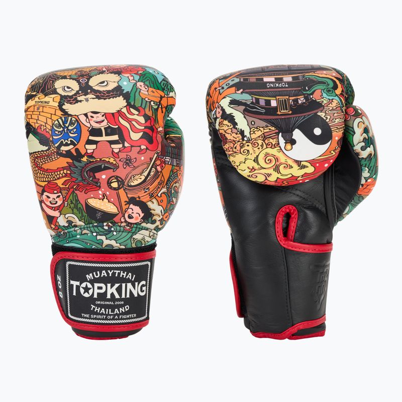 Top King Boxing Culture Guantoni da boxe neri