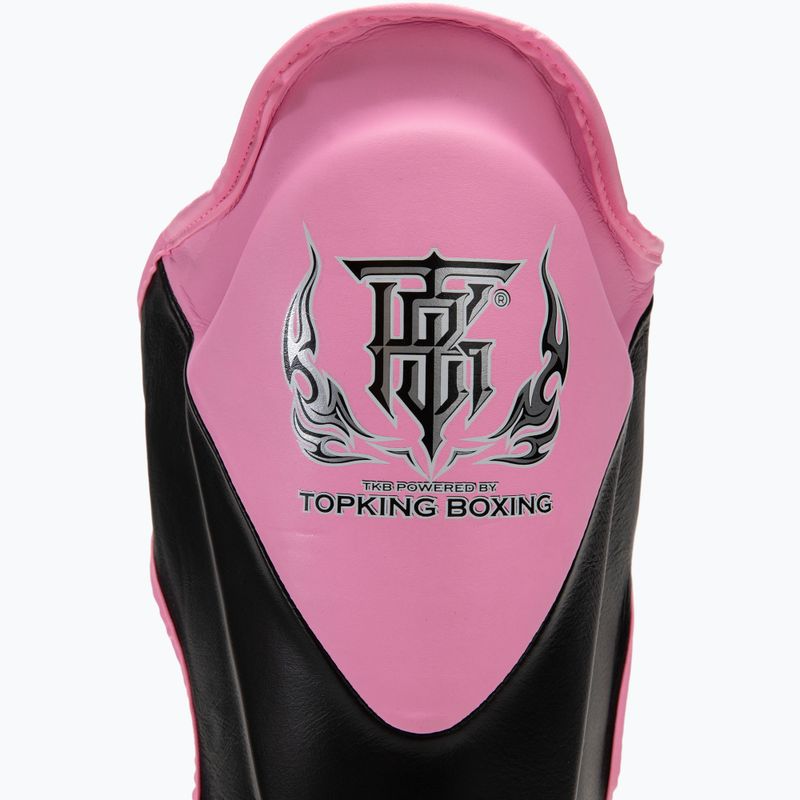 Top King Shin Guards protezioni per tibia e piede Blend nero/rosa 3