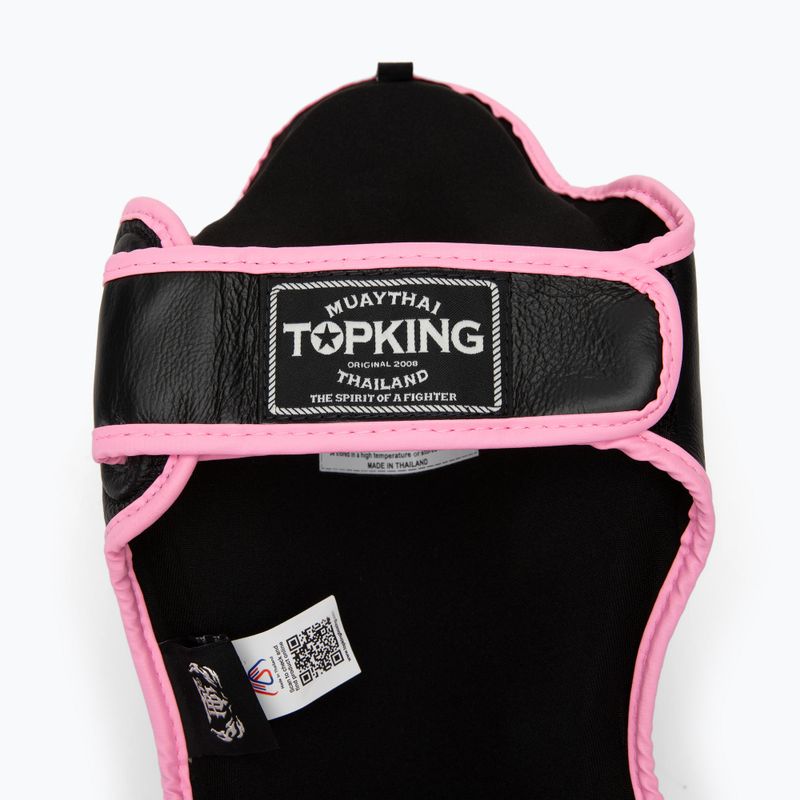Top King Shin Guards protezioni per tibia e piede Blend nero/rosa 4