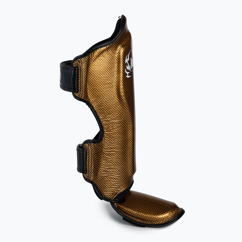 Protezioni per tibie Top King Super Snake nero/oro 2