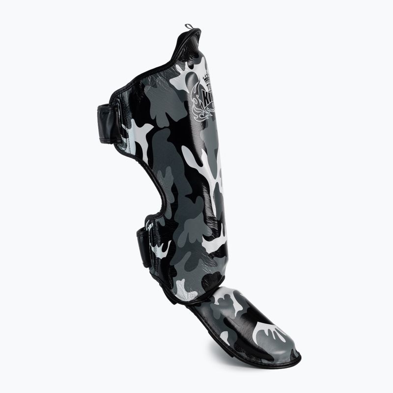 Protezioni per tibia e piede Top King Empower Camouflage grey 2