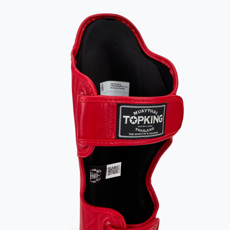 Protezioni per tibia e piede Top King Pro-Gl Top red 6