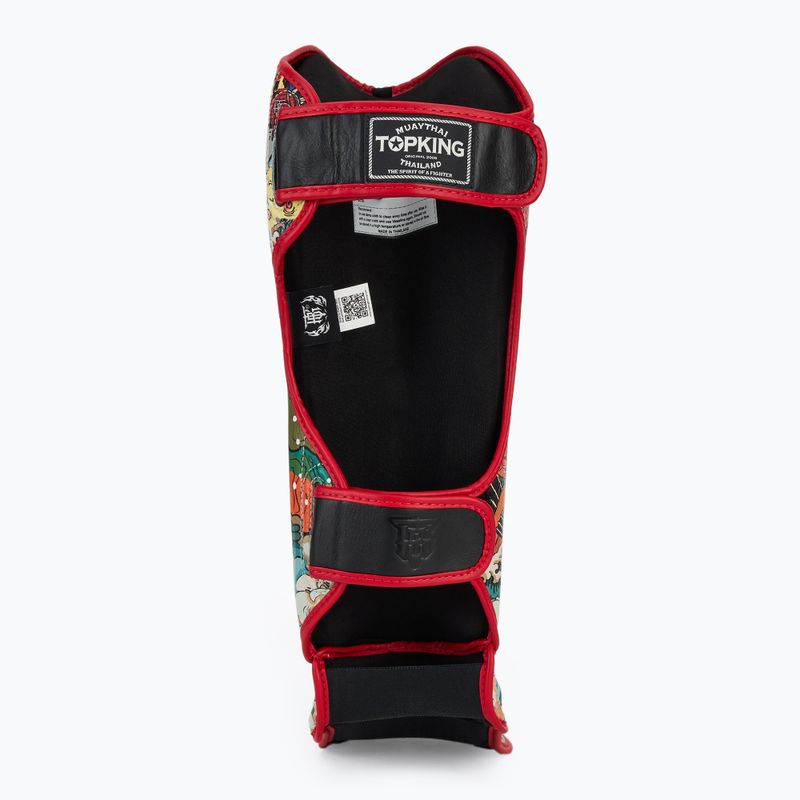 Protezioni per tibia e piede Top King Chain nero 5