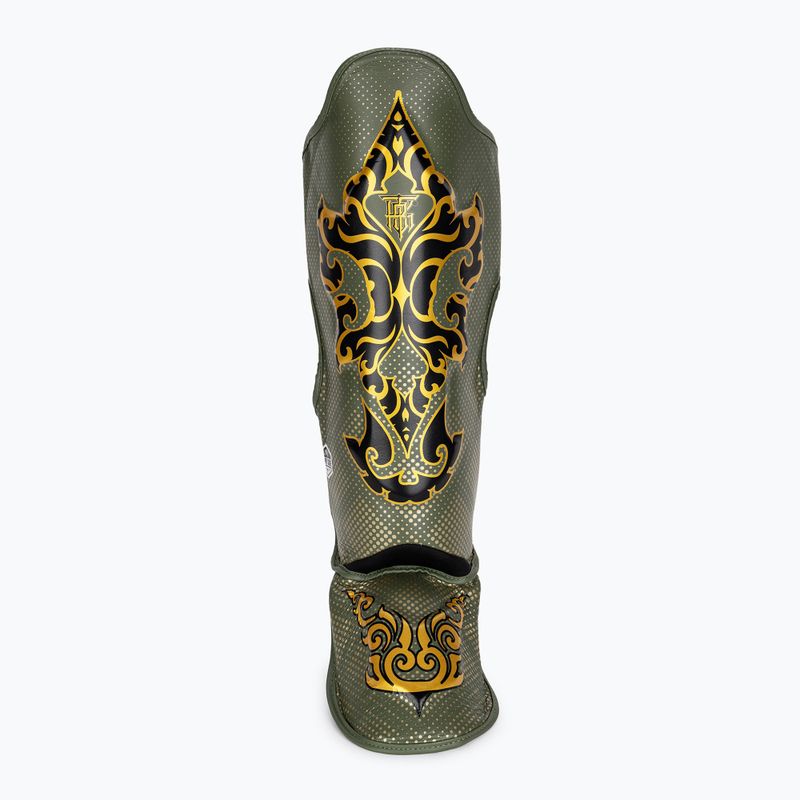Protezioni per tibie e piedi in kaki Top King Kanok 4