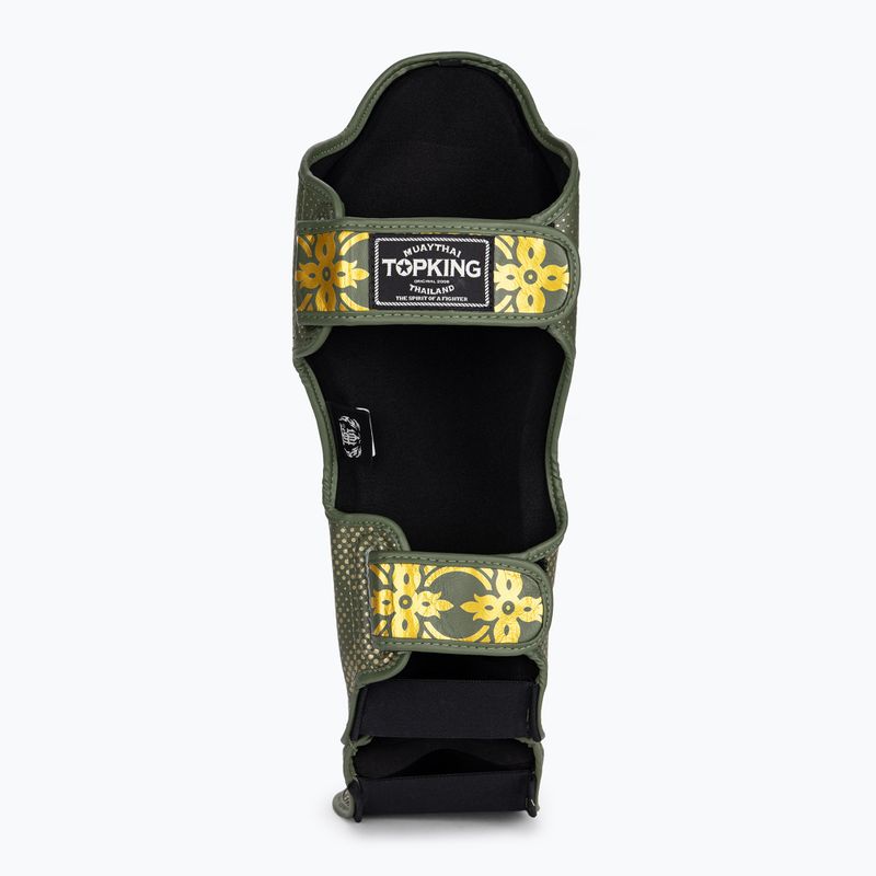 Protezioni per tibie e piedi in kaki Top King Kanok 5