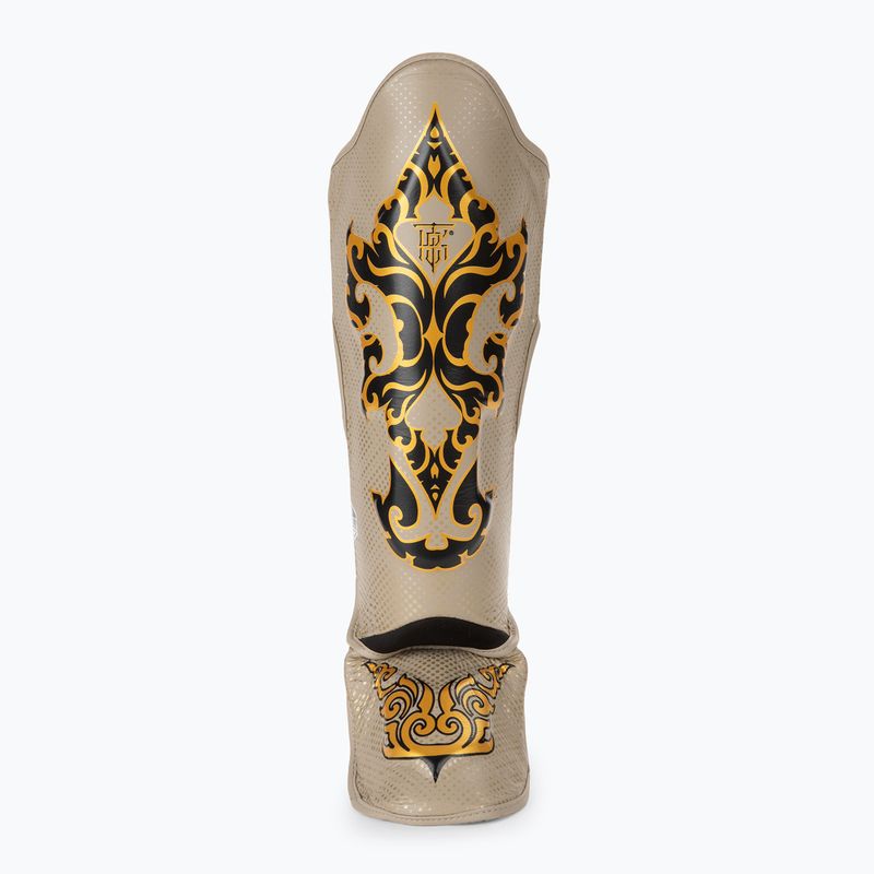 Protezioni per tibia e piede Top King Kanok beige 3