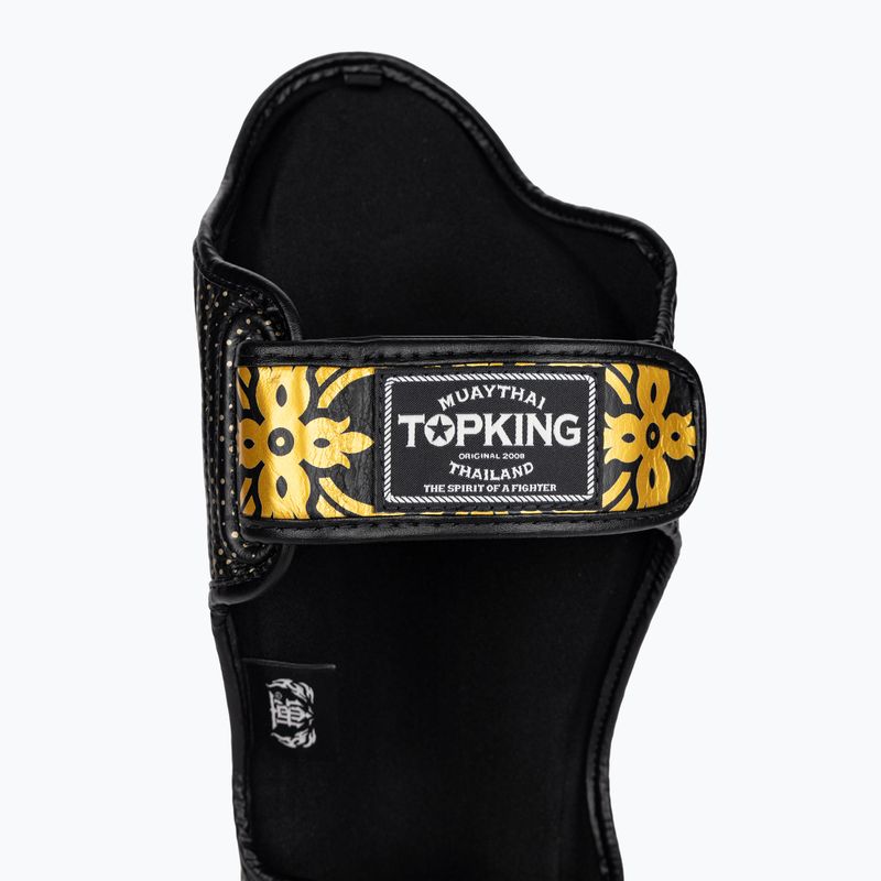 Protezioni per tibie e piedi Top King Kanok nere 7