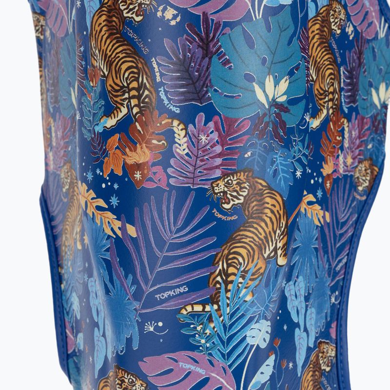 Protezioni per tibia e piede Top King Wild Tiger blu 6