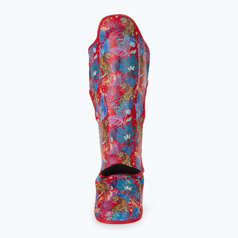 Protezioni per tibia e piede Top King Wild Tiger rosso 3