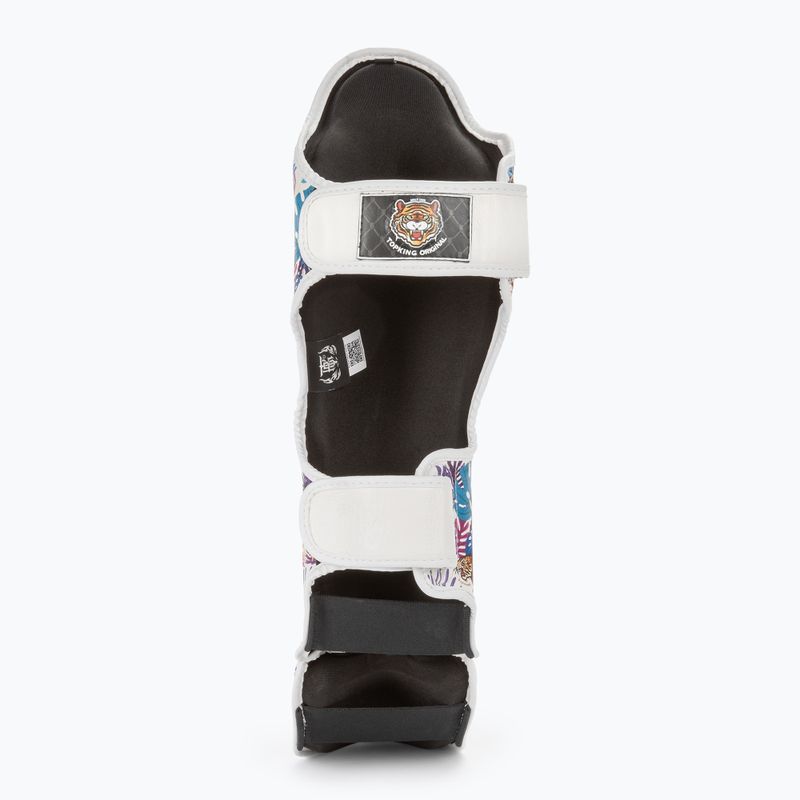 Protezioni per tibia e piede Top King Wild Tiger bianco 4