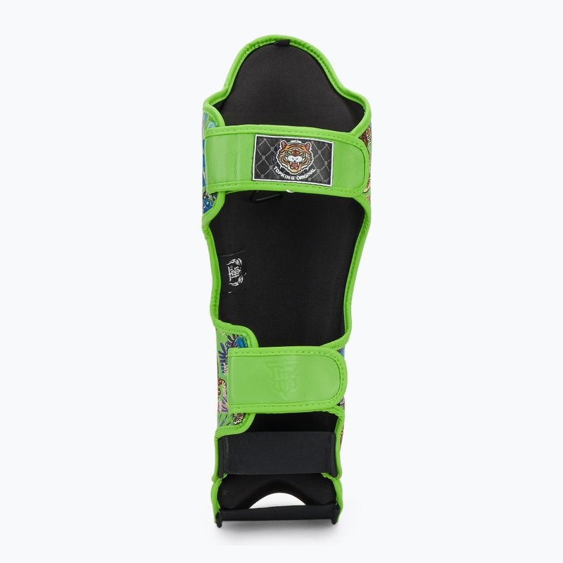 Protezioni per tibia e piede Top King Wild Tiger verde 5
