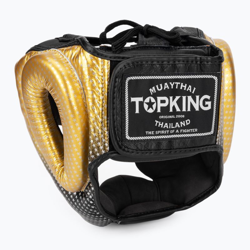 Casco da boxe d'oro Top King Super Star 3